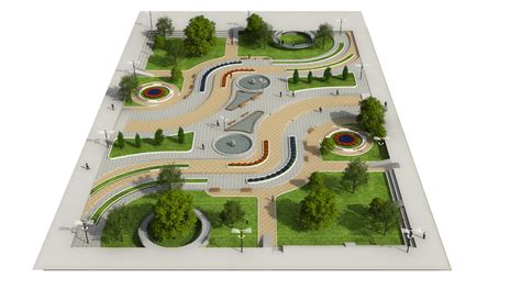 Landscape Park 2 3d Model