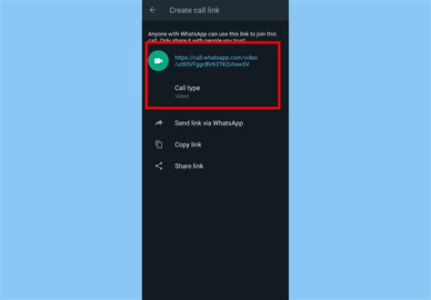 Whatsapp Call Link How To Create And Share One Dignited