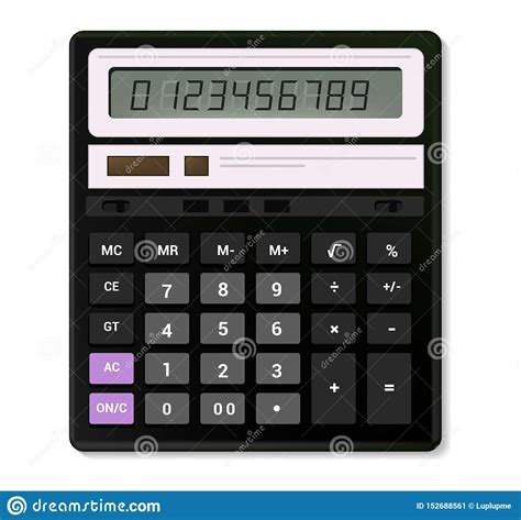 Calculator Vector Business Accounting Calculation Technology