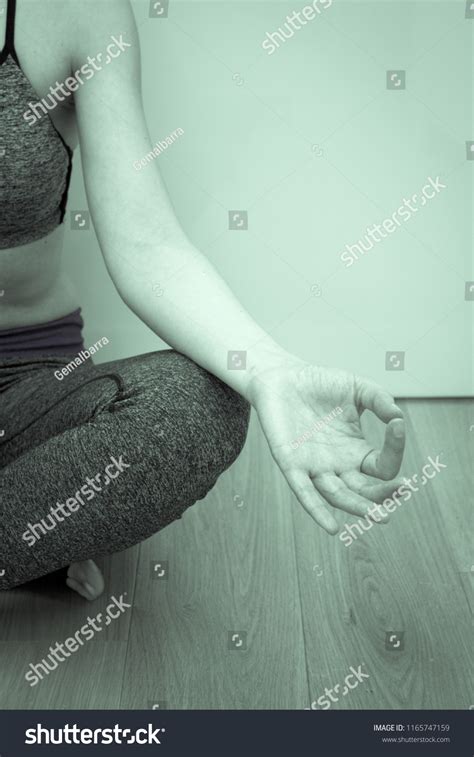 Womans Hands Practicing Yoga Meditation Positionsmudras Stock Photo