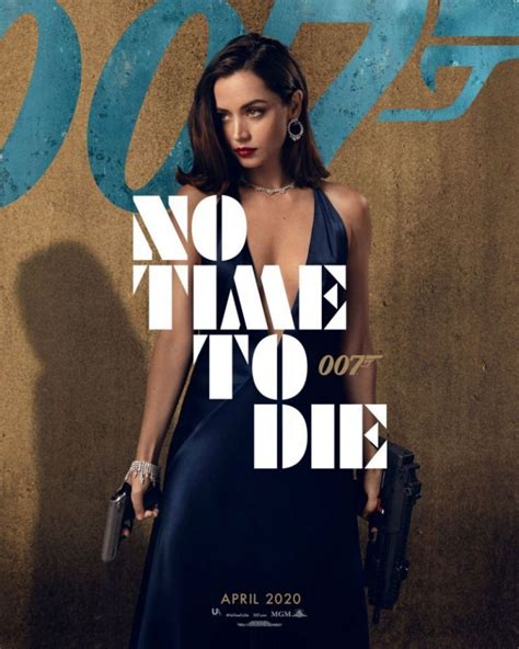 Ana de Armas - No Time To Die (2020) Poster - Celebzz - Celebzz