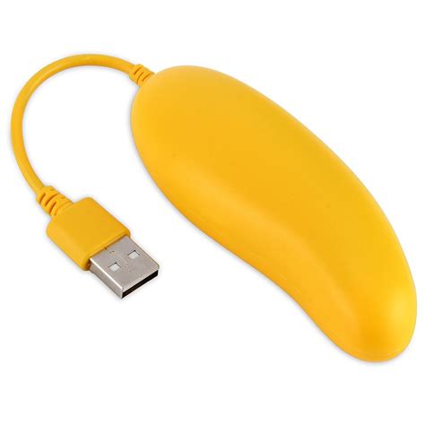 Unique Mango Shape 480mbps 4 Ports Usb 20 Hub For Hard Disk Driver