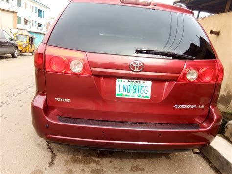 Sold Registered 2007 Toyota Sienna Le Sold Autos Nigeria