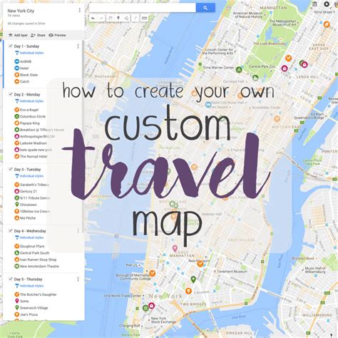 How To Make A Travel Map Design Talk