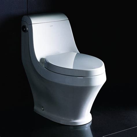 Ariel Platinum Adonis Contemporary One Piece White Toilet Modern