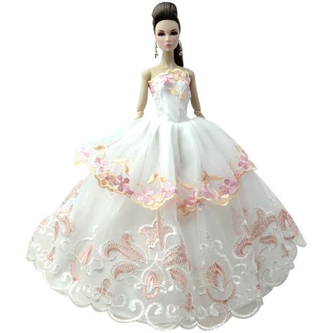 Buy Nk One Set Princess Wedding Dress Noble Party Gown For Barbie Doll
