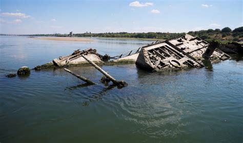Drought In Europe German Ships Sunk In World War Ii Uncovered The
