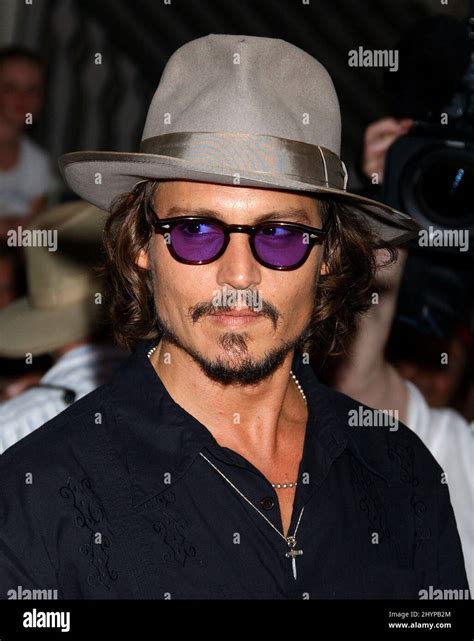 Johnny Depp Attends The Pirates Of The Caribbean Dead Mans Chest