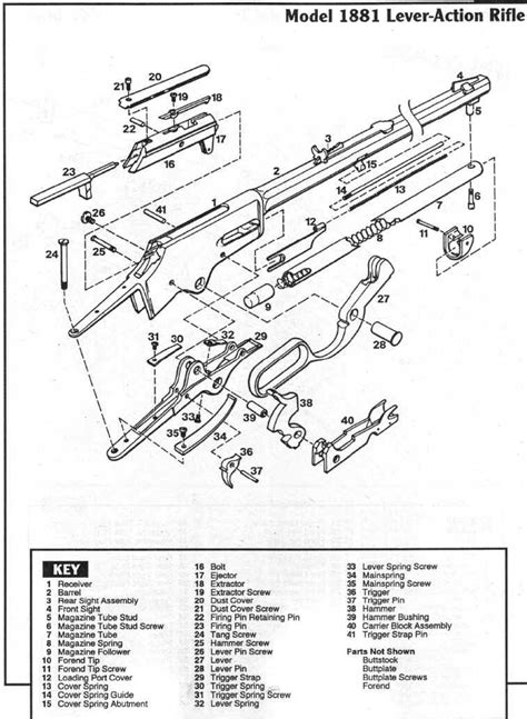 Marlin 1892 Parts Diagram