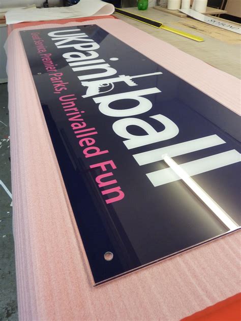 Acrylic Signs And Fabrication Horsham Sussex Scotts Signs