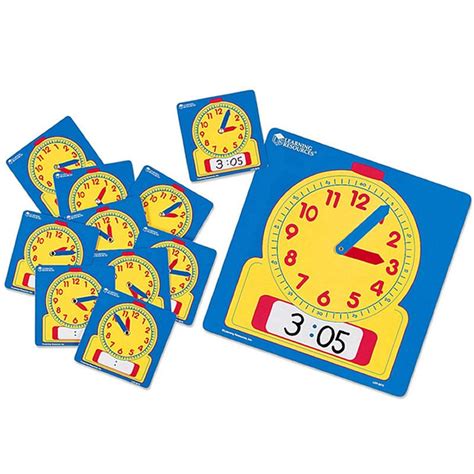 Knowledge Tree Learning Resources Inc Write And Wipe Clocks Classroom