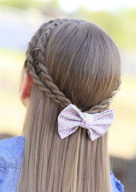 40 Simple And Easy Hairstyles For School Girls More Penteados Com