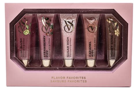 Victorias Secret Flavor Favorites 5pc Flavored Lip Gloss Set