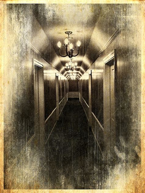 the hallways in this hotel remind me of the shining red rum — ken loh