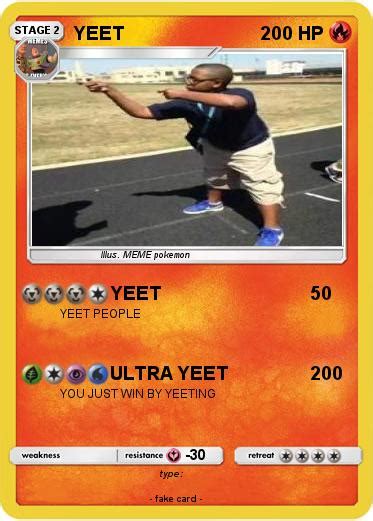 Pokémon Yeet 216 216 Yeet My Pokemon Card
