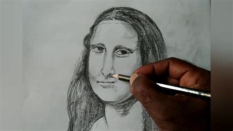 Monalisa Pencil Sketch YouTube