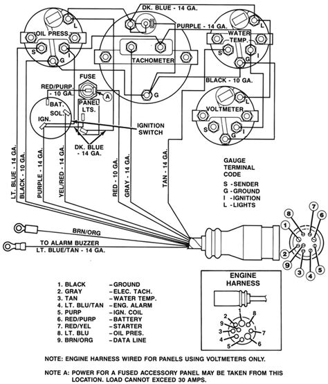 Wire Harness Adapter Mercruiser Volvo 14 Pin Male To 9 Pin Female 36 In