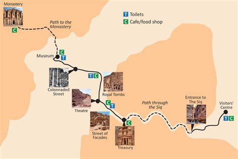 Visiting Petra Jordan Map Things To See Planning Tips