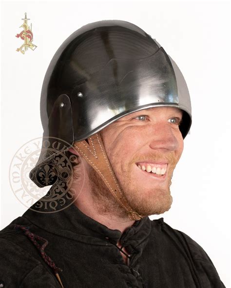 Burgundian 15th Century Sallet Helmet 18 Gauge Make Your Own Medieval
