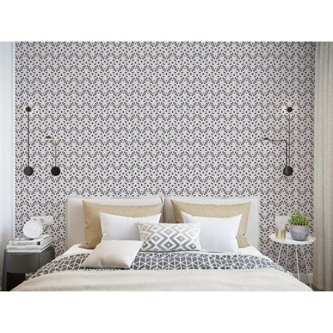 Modern Marrakesh Designer Matte Peel And Stick Wallpaper Panel