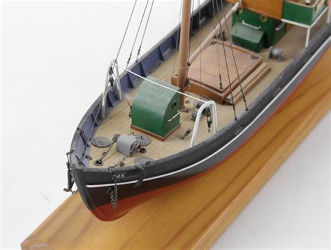 Lot Detail Ship Model Arica 2 Masted Fishing Boat
