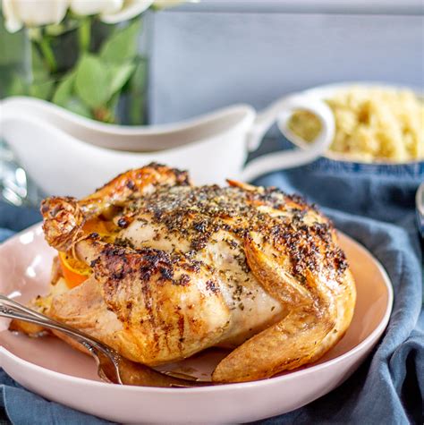 This garlic and lemon roast chicken is a kitchen classic. Citrus Roast Chicken Recipe | Garlic Lemon Roast Chicken