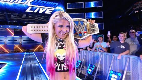 Wwe Superstar Alexa Bliss Reveals Who Suggested Her Iconic Championship Pose
