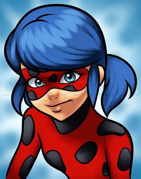 Cartoon Girl Ladybug