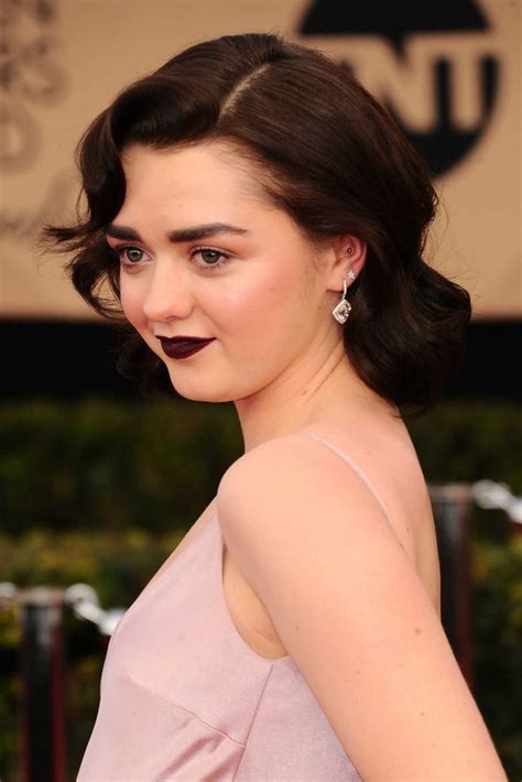 Maisie Williams At The 23rd Annual Screen Actors Guild Awards In Los