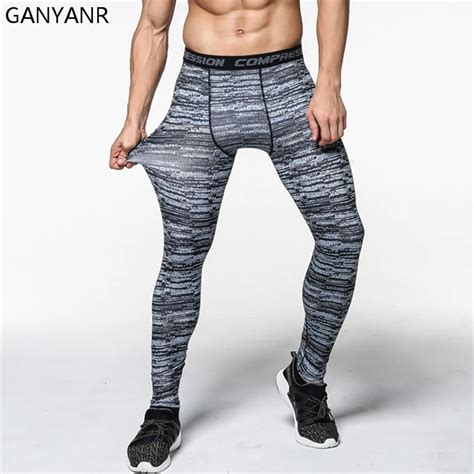 buy ganyanr running tights men yoga basketball fitness athletic leggings