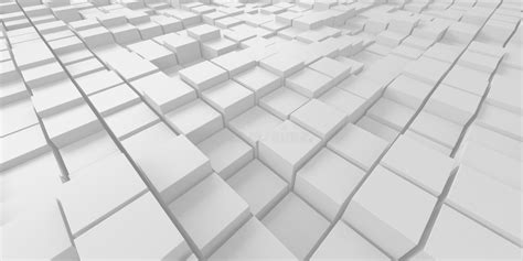white cubes structure abstract futuristic background stock illustration illustration of