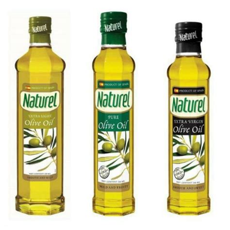 Naturel Olive Oil 250ml Extra Virgin Extra Light Pure Shopee