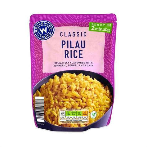 Classic Pilau Rice 250g Worldwide Foods ALDI IE