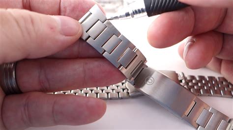 Watch Bracelets And How To Adjust The Endlinks On Them Youtube