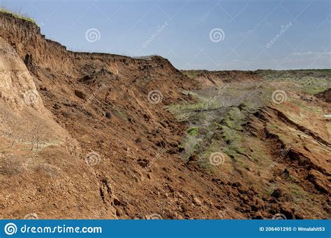 Loam And Sandy Loam In A Clay Quarry Stock Image Image Of Business