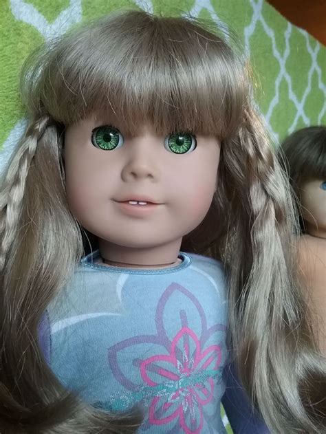 American Girl Doll Just Like You 6 Pleasant Company Doll Blond Green