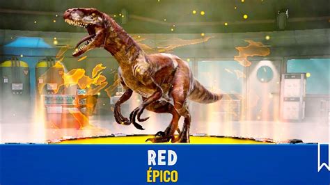 Atrociraptor Red Desbloqueado Jurassic World Alive Youtube