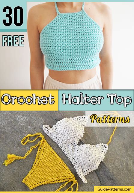 30 Free Crochet Halter Top Patterns Guide Patterns Crochet Halter