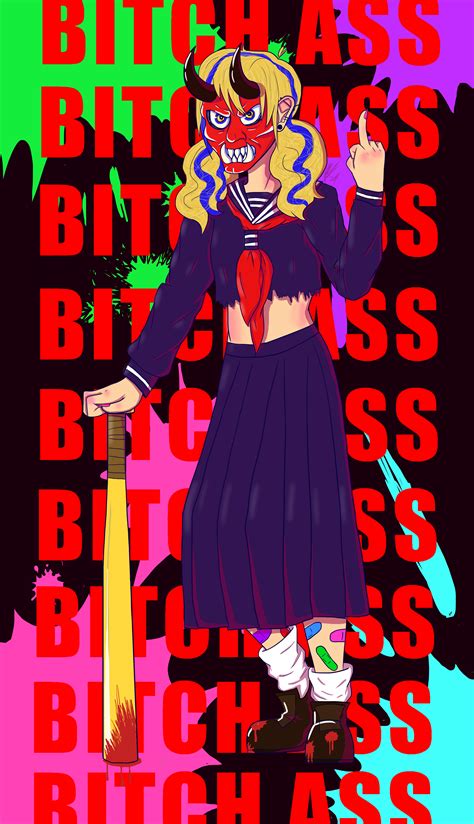 Sukeban is a japanese word that utterly means delinquency. Sukeban Oni by MaddlyUpsetti on Newgrounds