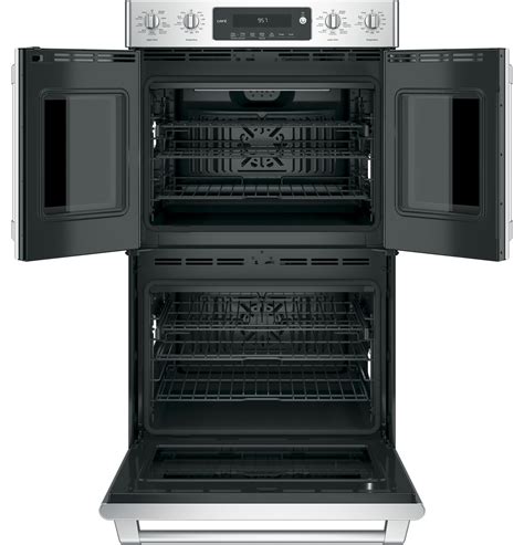 Ge Café Series 30 Built In Double Convection Wall Oven Ct9570slss