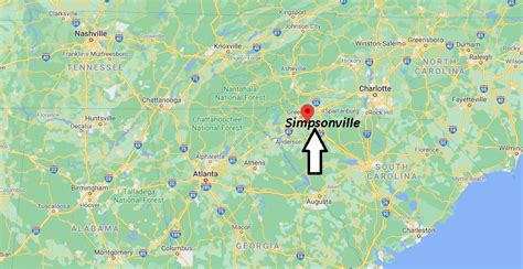 Where Is Simpsonville South Carolina What County Is Simpsonville Sc In