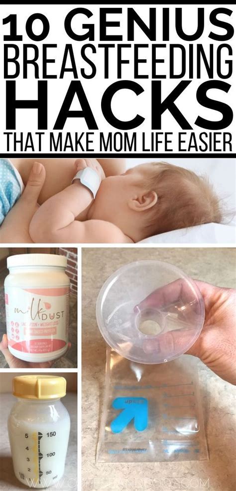 10 Genius Breastfeeding Hacks That Make Mom Life Easier Pumping Hacks