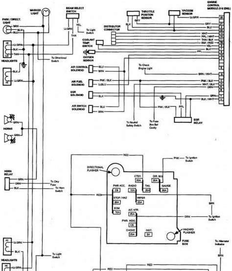 1983 Chevy Truck Alternator Wiring Diagram
