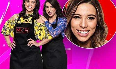 Mkr Star Louisa Sonya Hadil Admitted Botox And Fillers Daily Mail Online