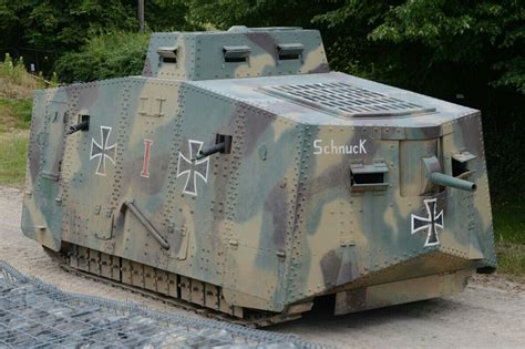 A7v German Ww1 Tank Brisbane Ww1 Tanks Ww1 Art Ww1 Aircraft Armored