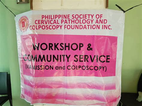Pscpc Workshop And Community Service In Tondo Medical Center December 6