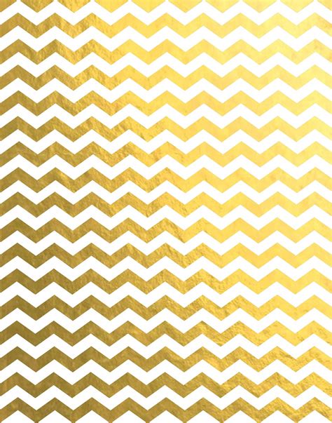 Doodlecraft Metallic Gold Silver Holographic Foil Chevron Freebies