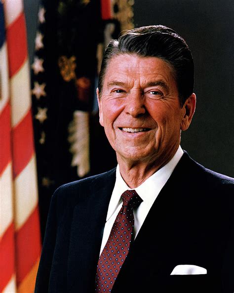 Official Portrait Of President Ronald Reagan 1981 Photograph By Jon