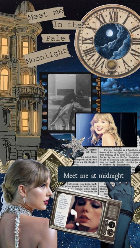 Midnights Era Taylorswift Midnights Collage Music Taylorswiftmidnights In Taylor