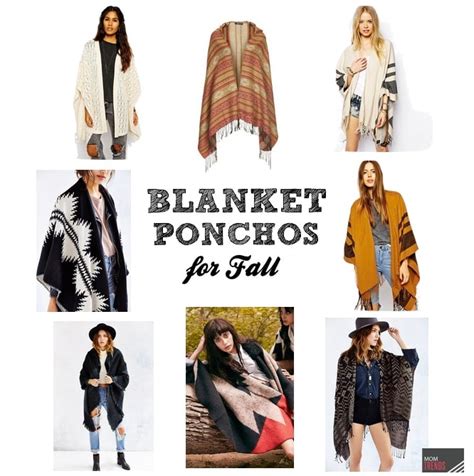 Fall Fashion Blanket Scarves And Ponchos Momtrends